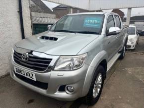 TOYOTA HILUX 2013 (63) at Tollbar Motors Grimsby